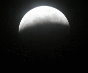 Анимация лунного затмения 3 марта 2007 года