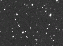 Анимация из 4-х последовательных кадров (астероид 2009DD45 по центру снимка) на которых он и был открыт 27 февраля 2009 года.