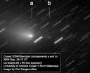 Снимок кометы 205P, полученный на 1.5-м телескопе