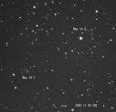 Снимок 2 новых звездообразных объектов около М31. Автор: Koichi Itagaki.