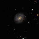 Область галактики UGC 9578 на снимке из обзора SDSS