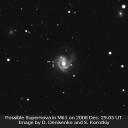 Confirm the possible supernova in M61